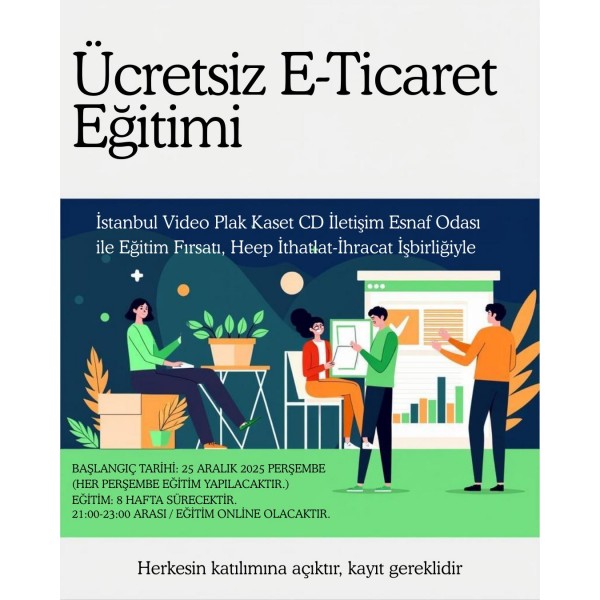 ÜCRETSİZ E-TİCARET EĞİTİMİ